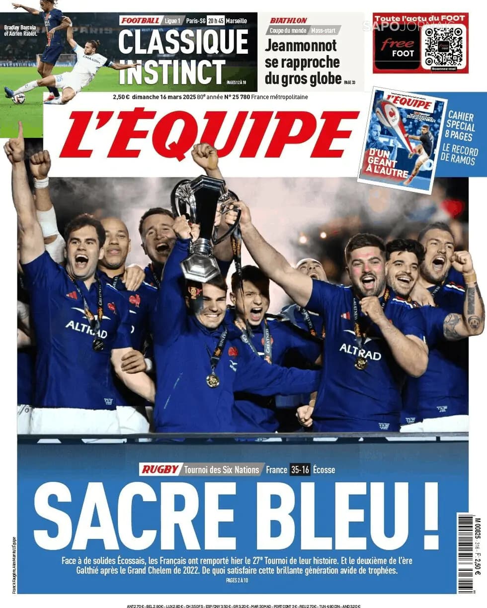 Capa L'Équipe