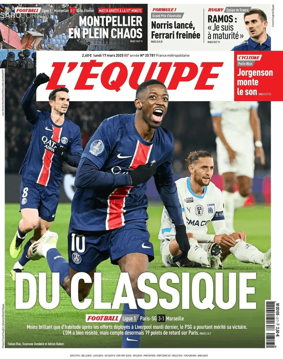 Capa L'Équipe