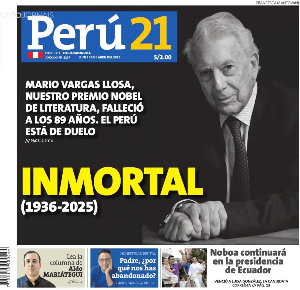 Capa Perú 21