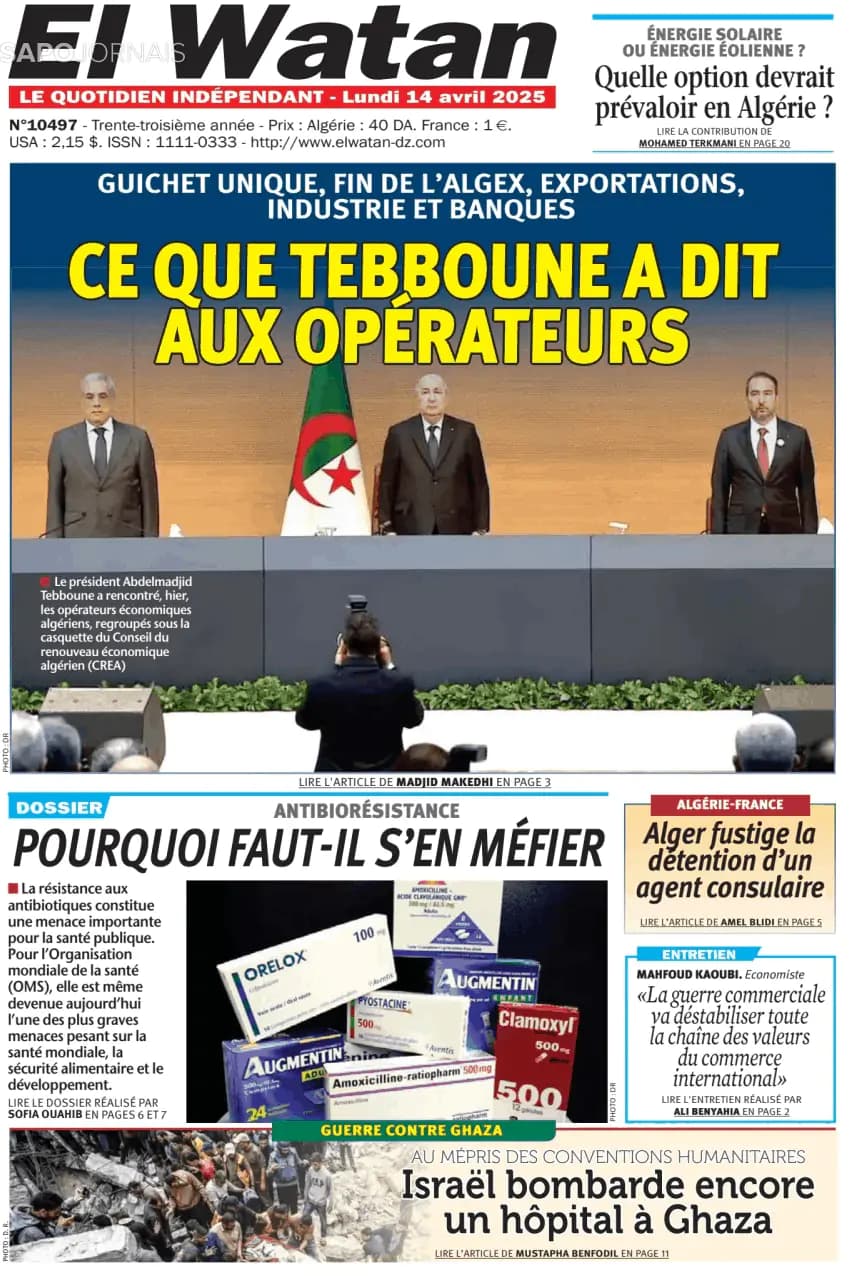 Capa El Watan