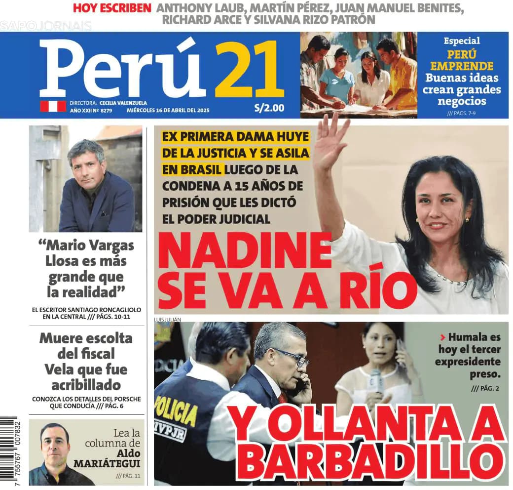 Capa Perú 21