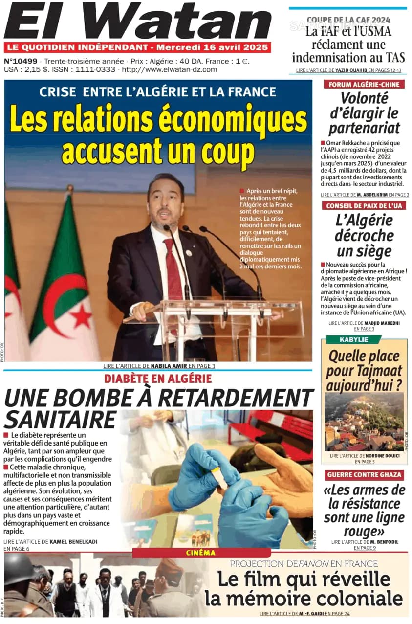 Capa El Watan