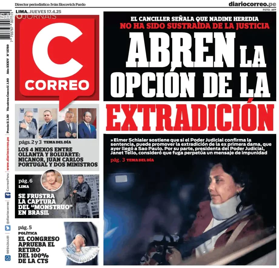 Capa Diario Correo