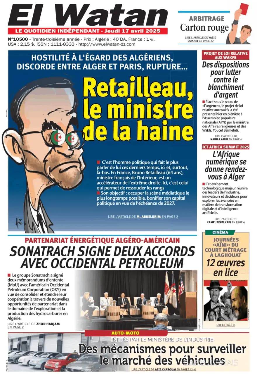 Capa El Watan