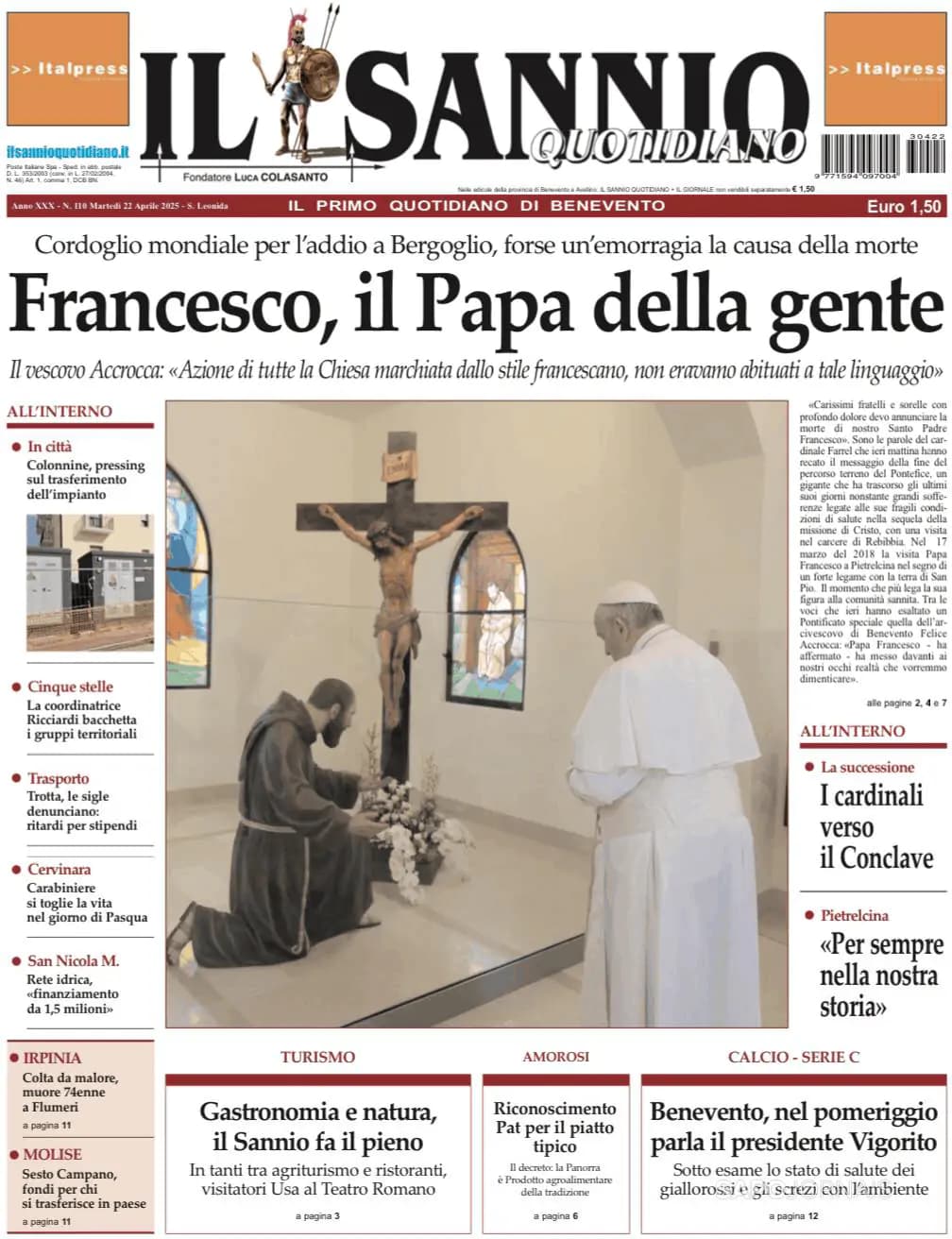 Capa Il Sannio Quotidiano