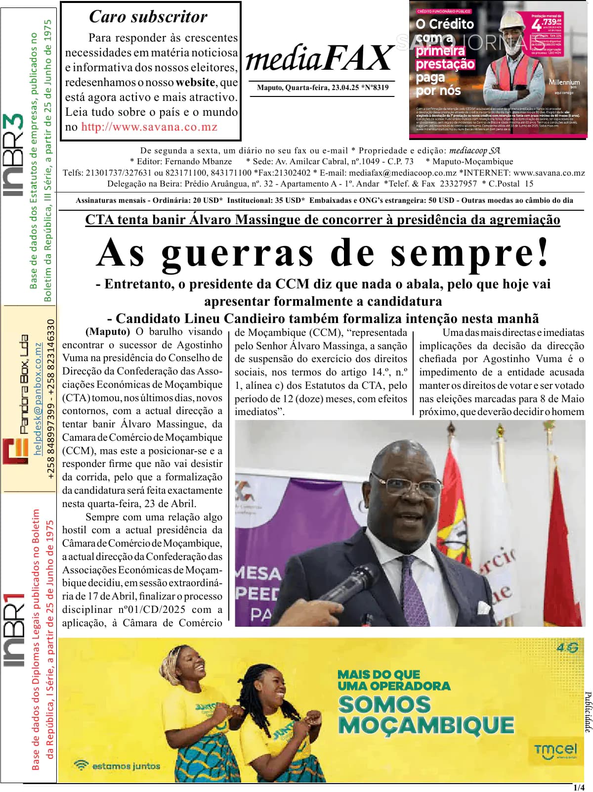 Capa Mediafax