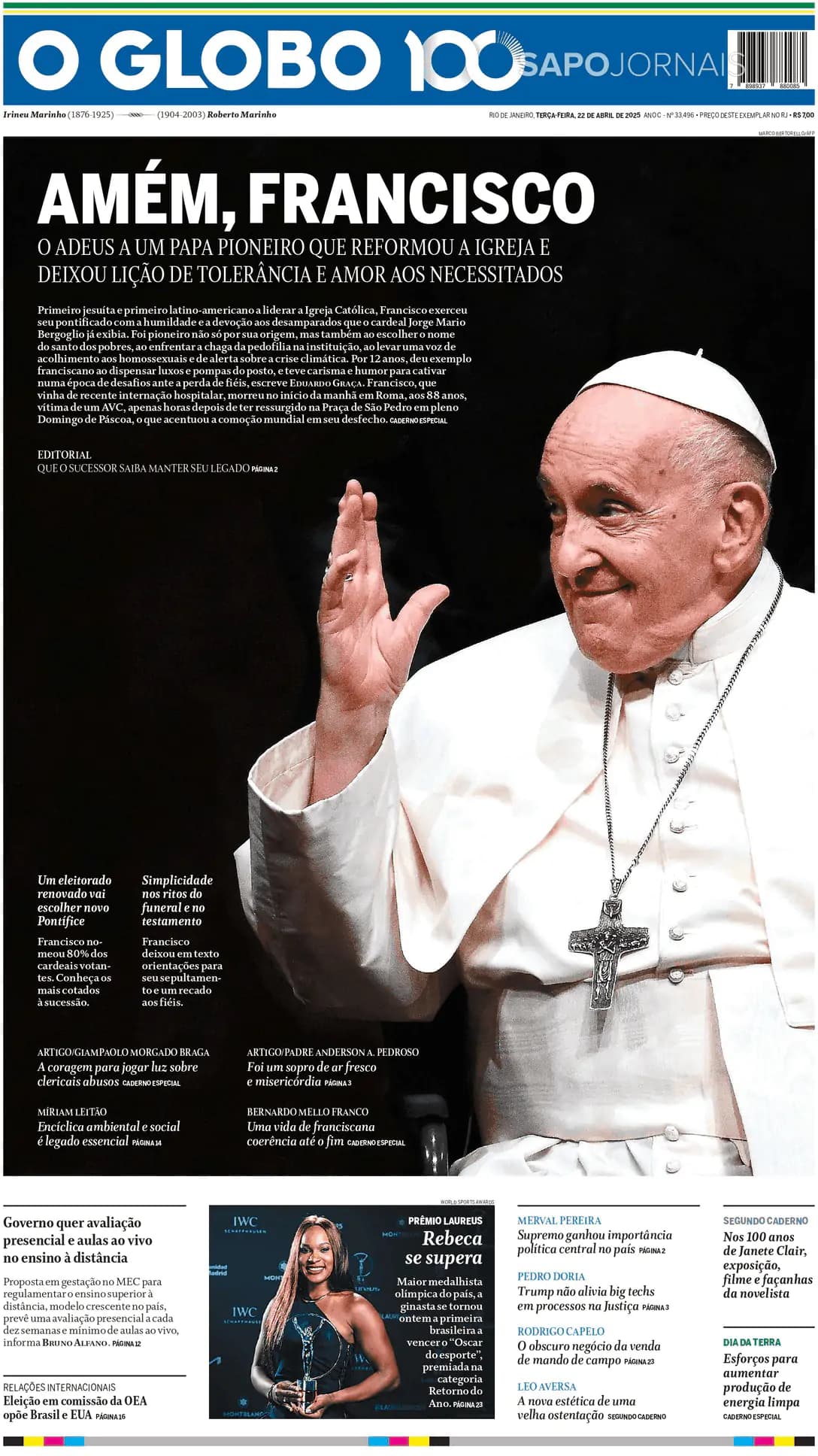 Capa O Globo