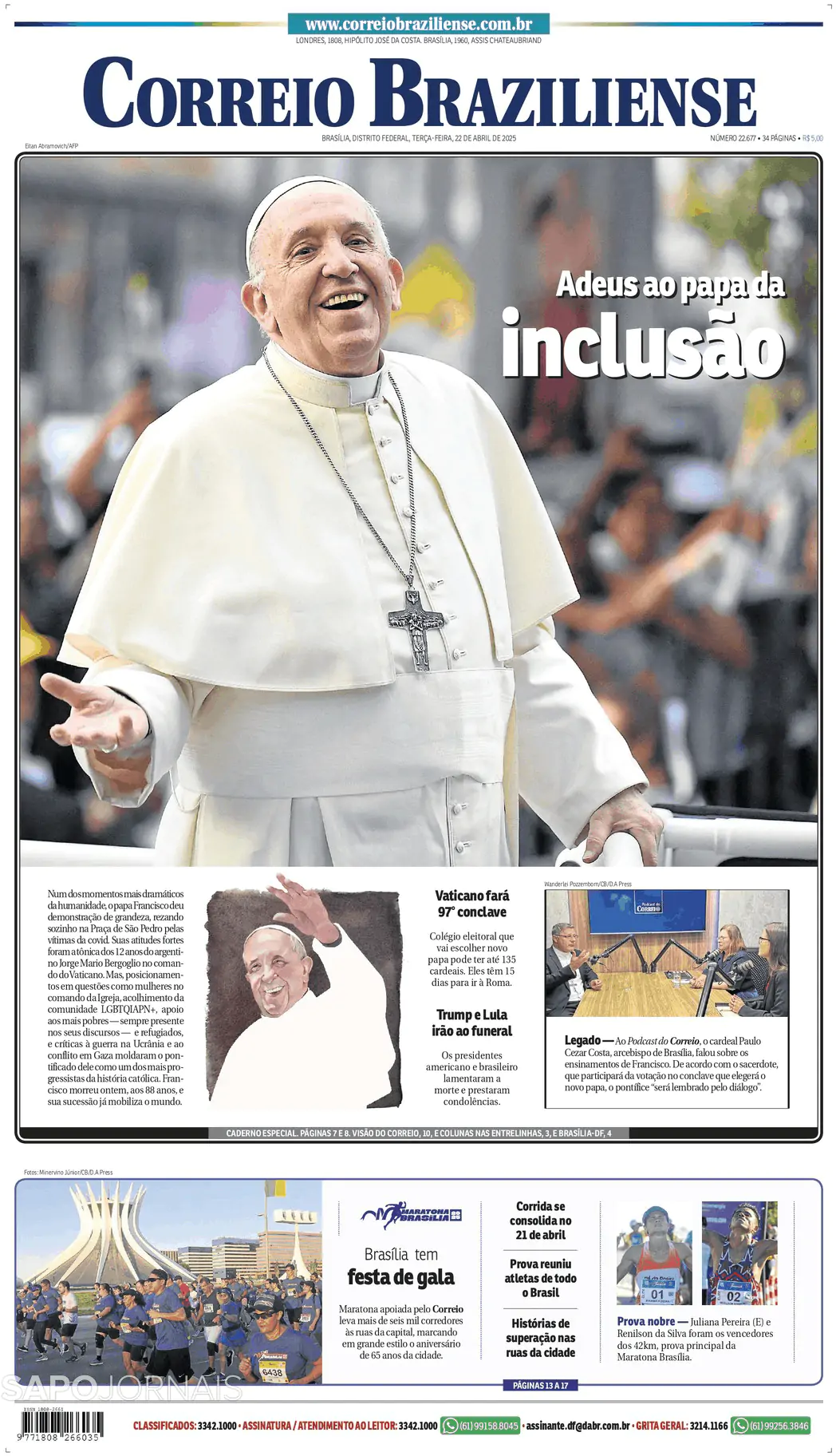 Capa Correio Braziliense