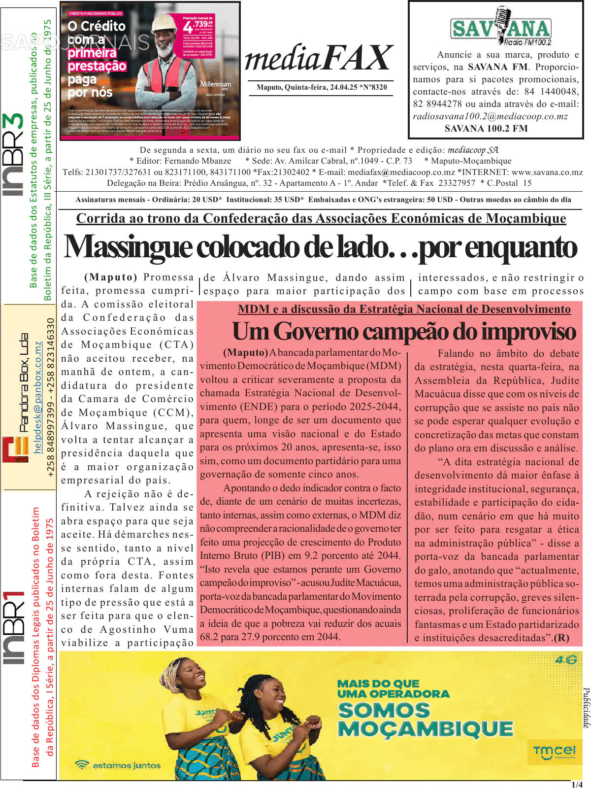 Capa Mediafax