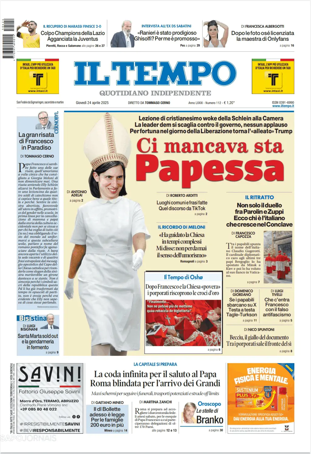 Capa Il Tempo