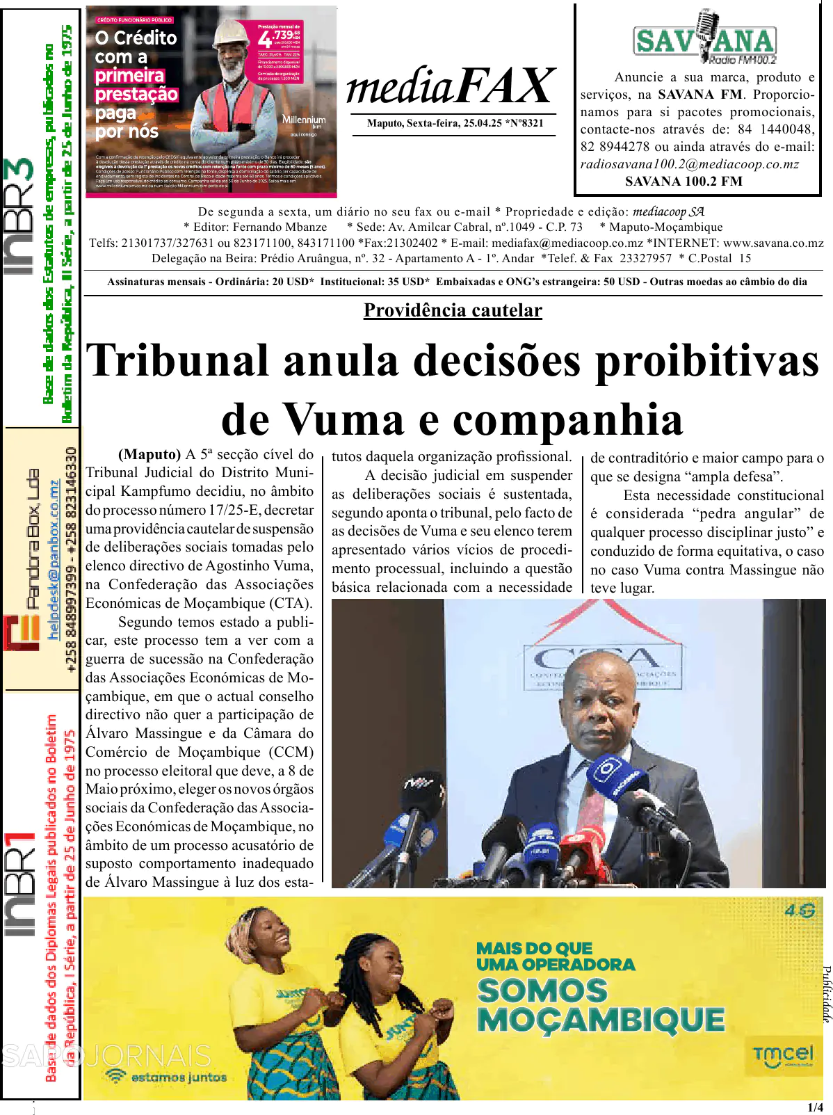 Capa Mediafax
