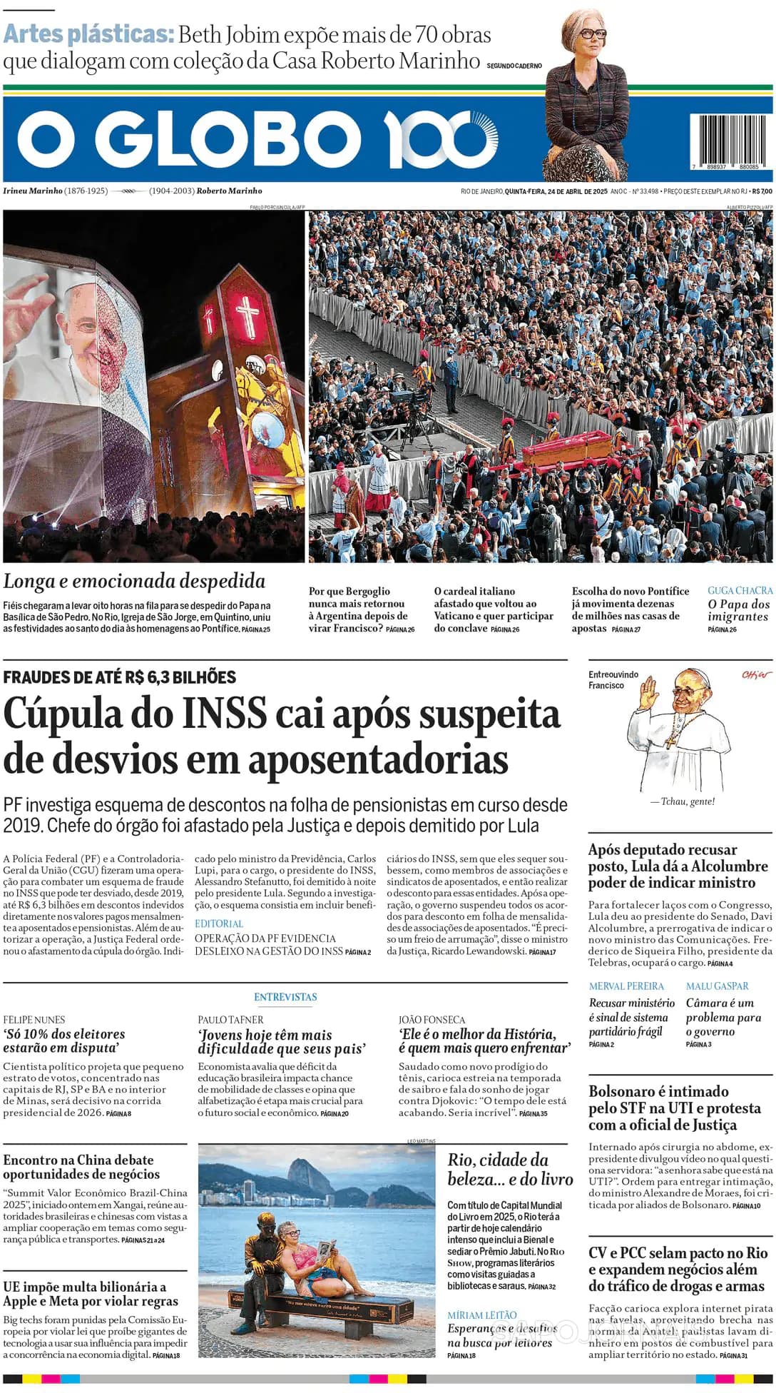 Capa O Globo