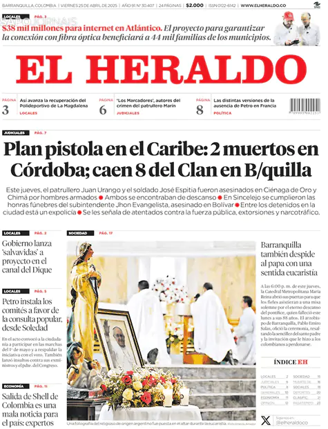 Capa El Heraldo