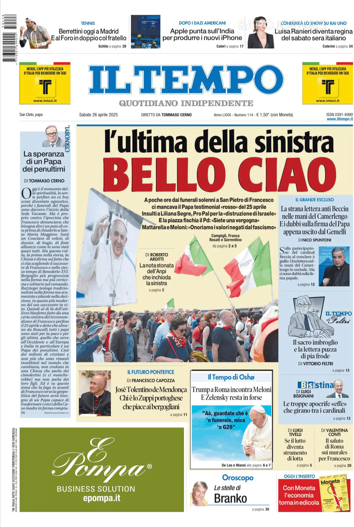 Capa Il Tempo