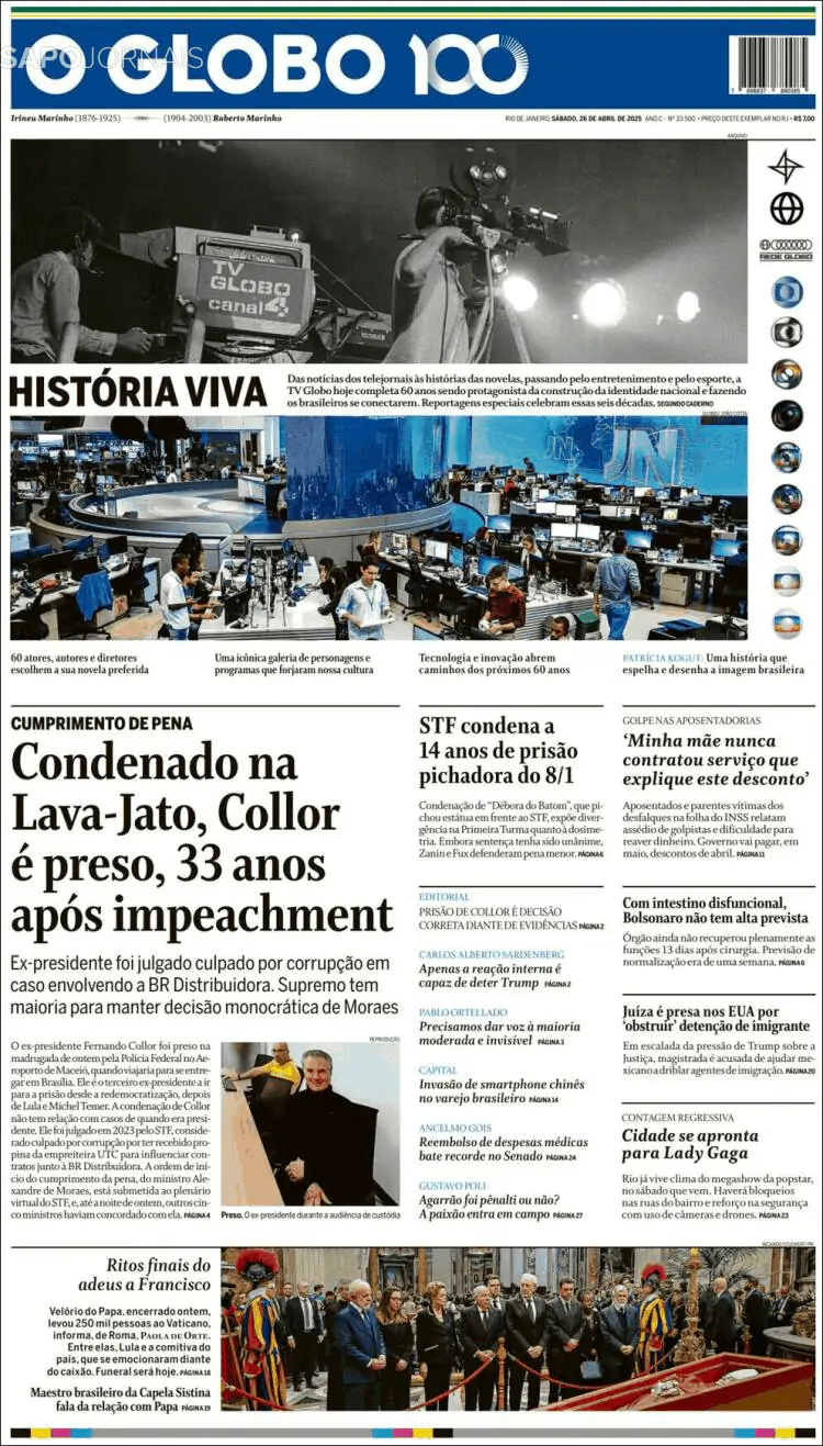 Capa O Globo