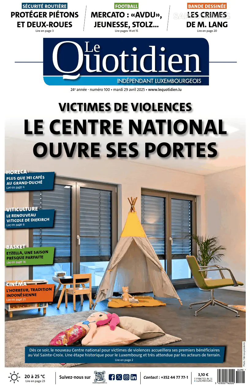 Capa Le Quotidien