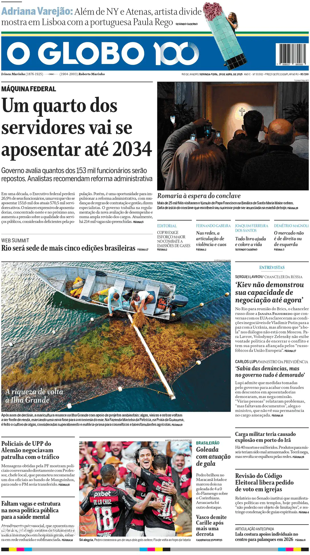 Capa O Globo