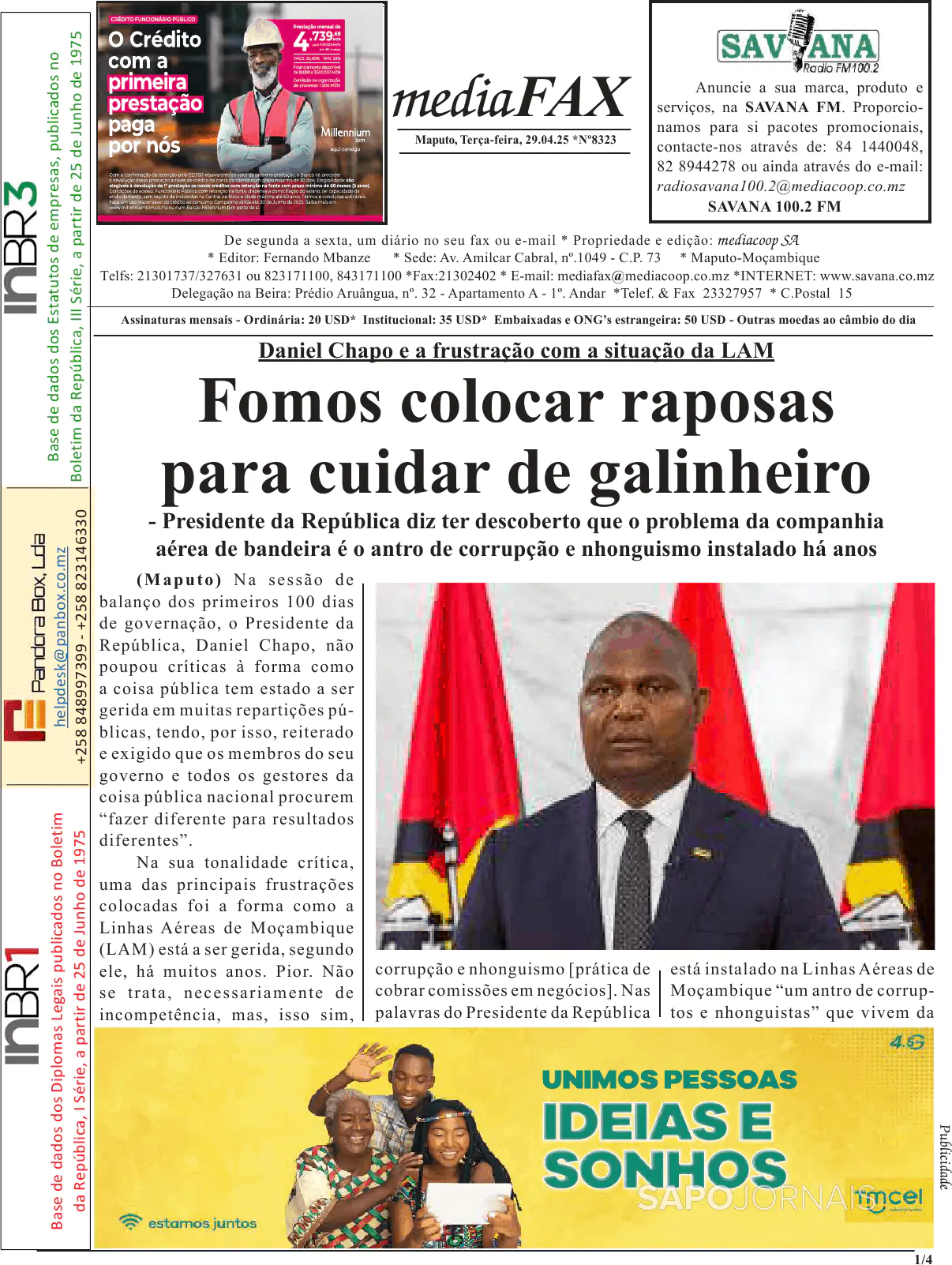 Capa Mediafax