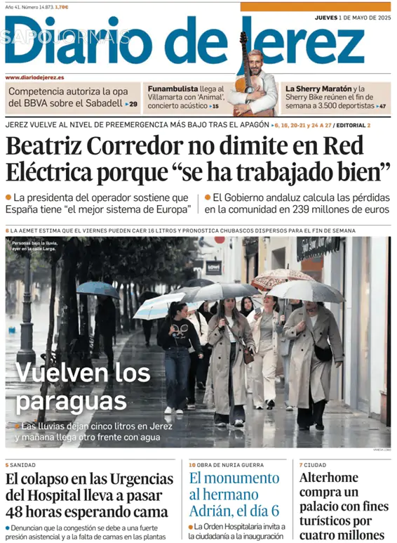 Capa Diario de Jerez