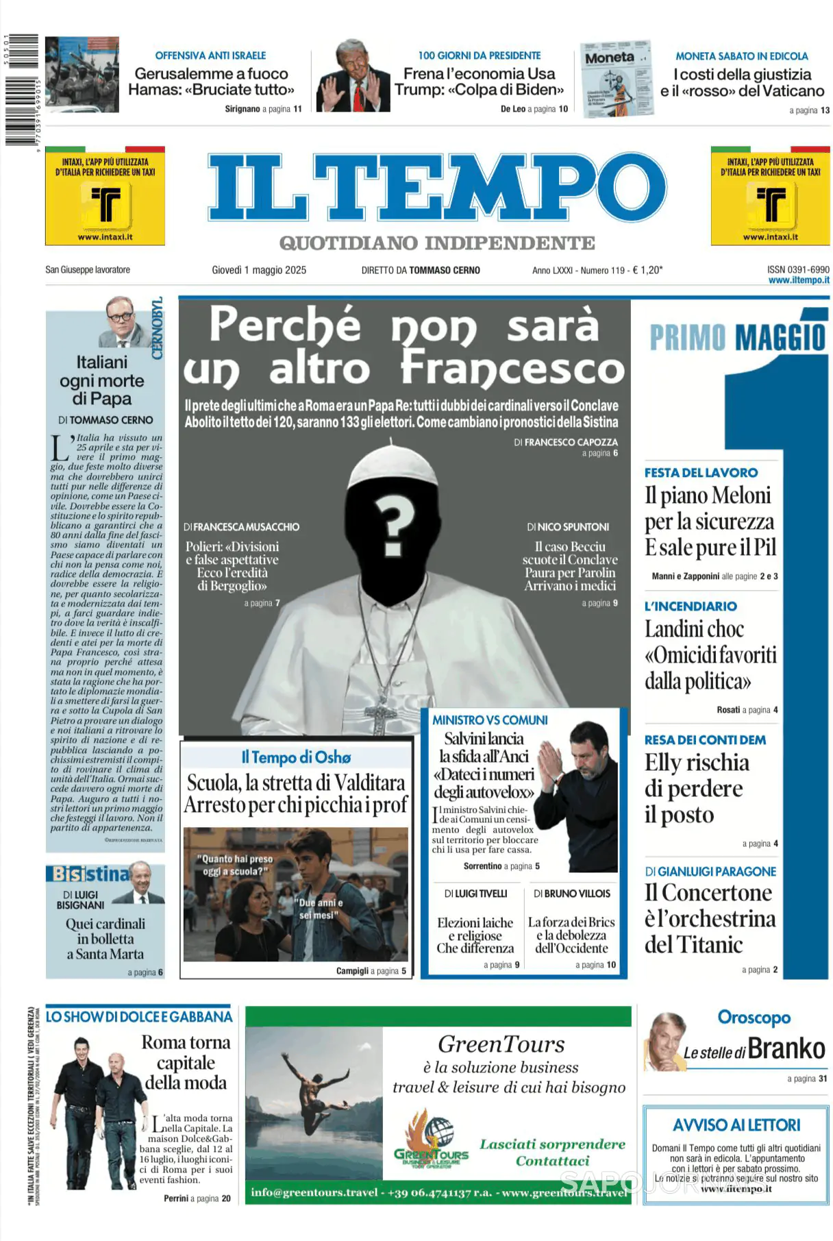 Capa Il Tempo