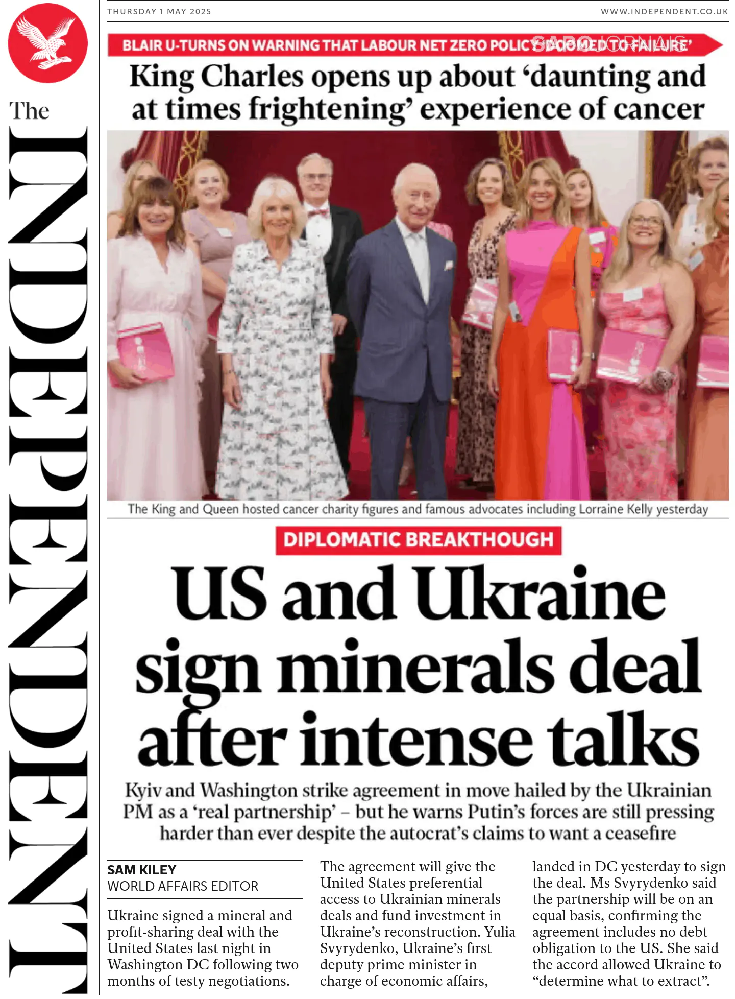 Capa The Independent