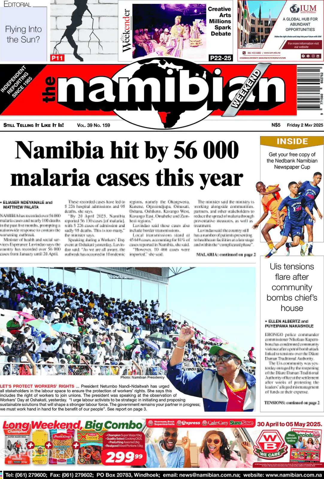 Capa The Namibian