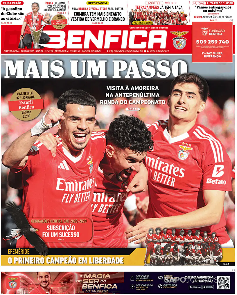 Capa O Benfica