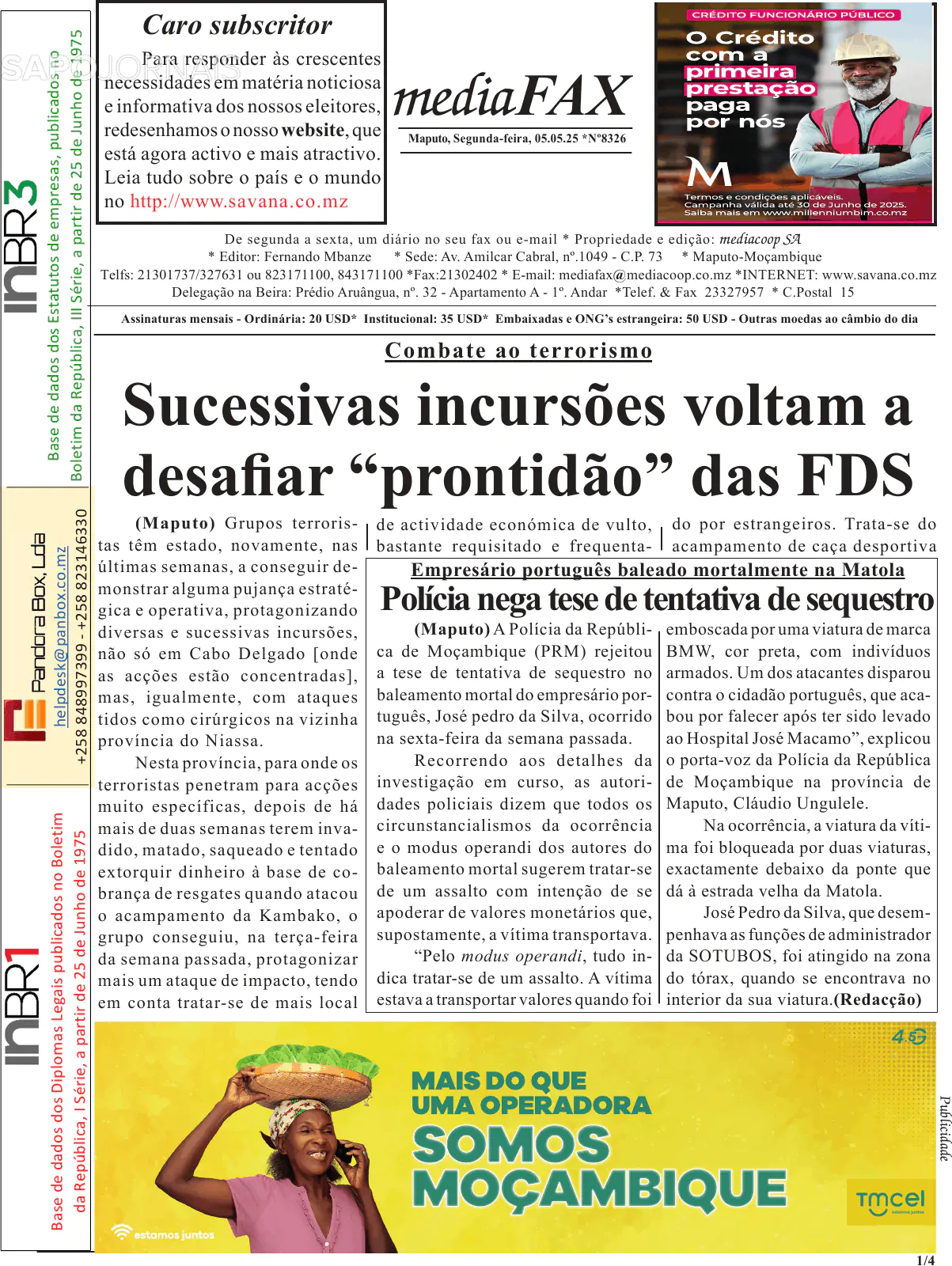 Capa Mediafax