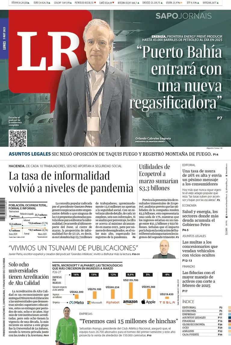 Capa La Republica
