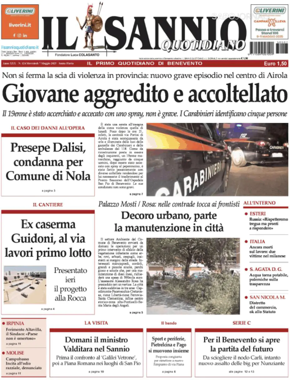 Capa Il Sannio Quotidiano