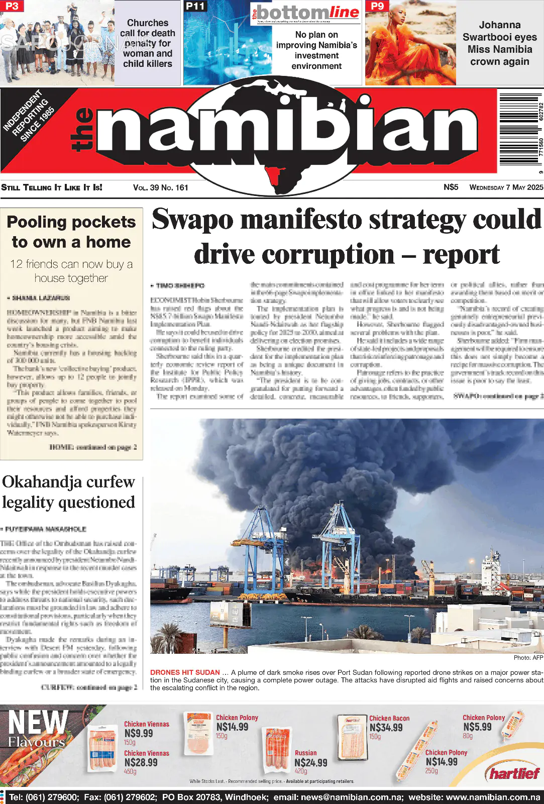 Capa The Namibian