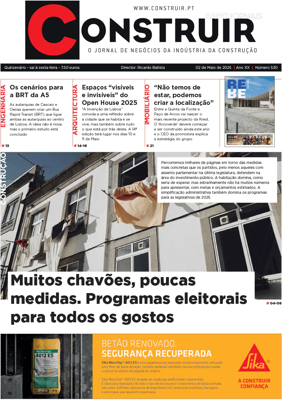 Capa Construir
