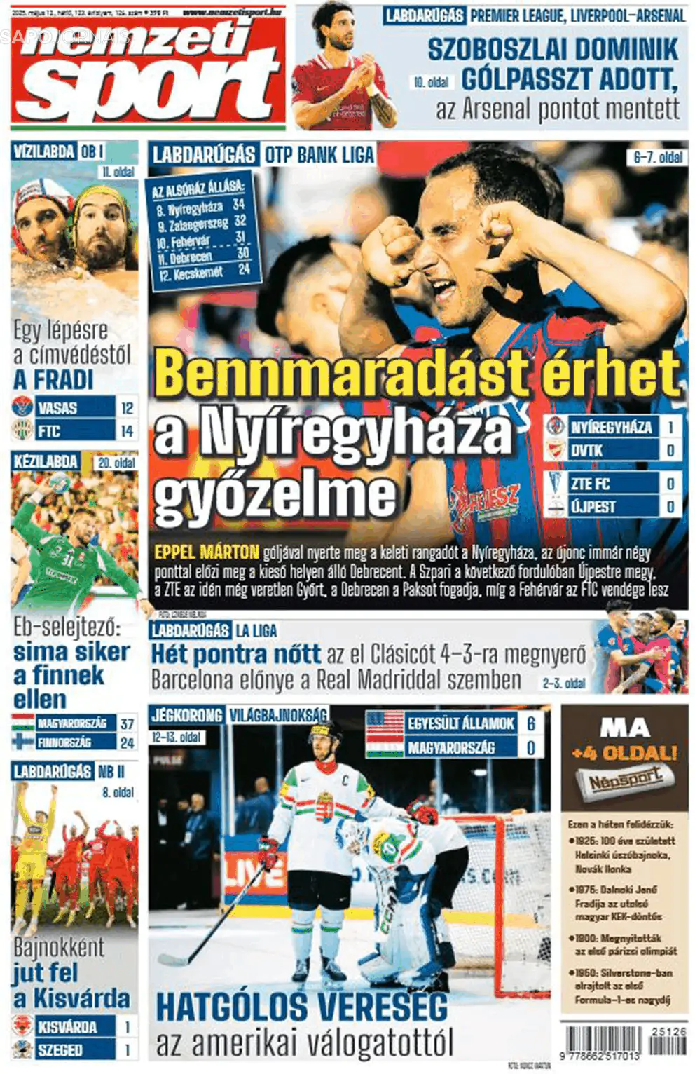 Capa Nemzeti Sport