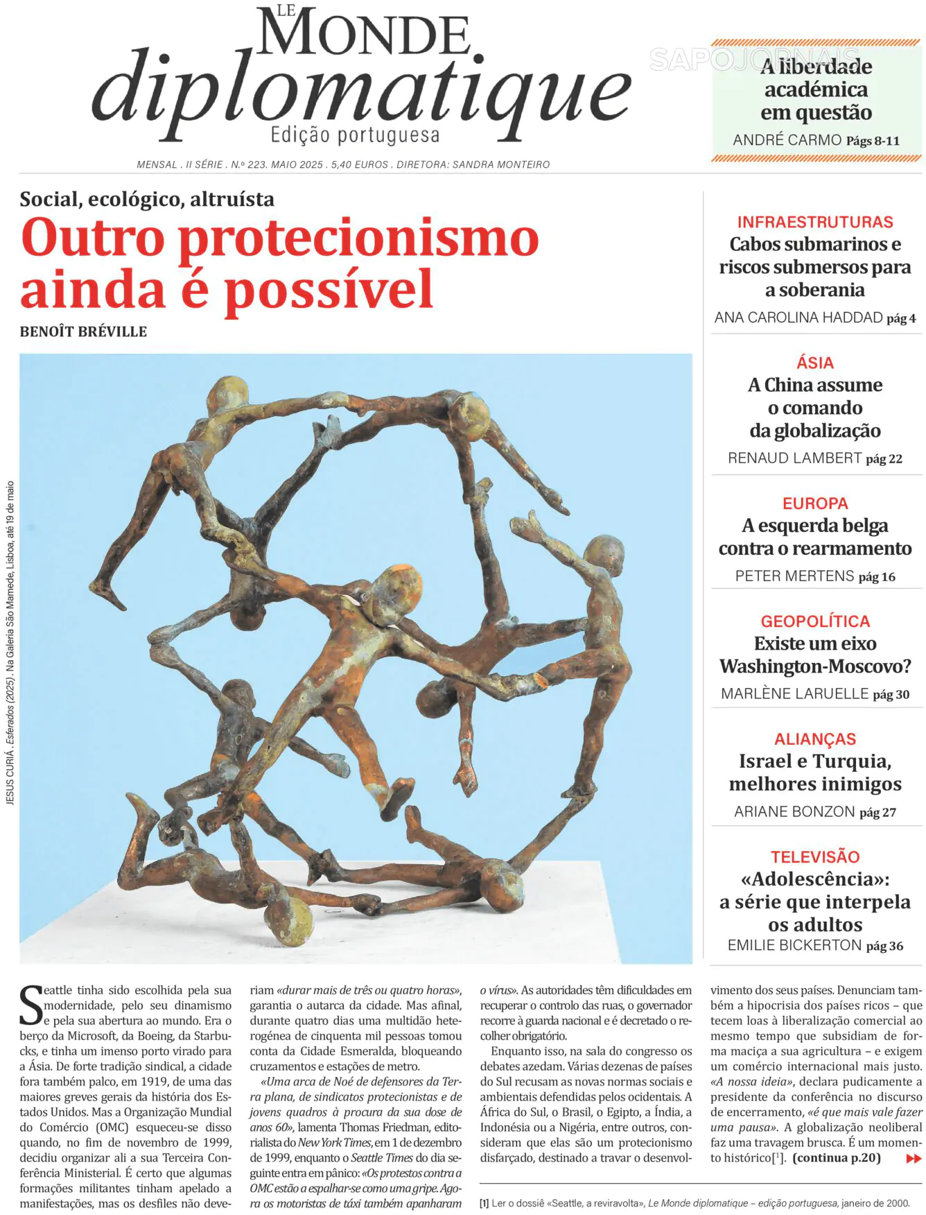 Capa Le Monde Diplomatique
