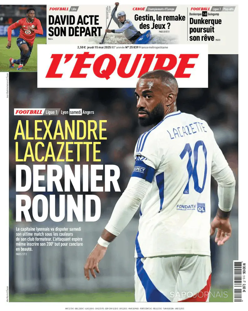 Capa L'Équipe