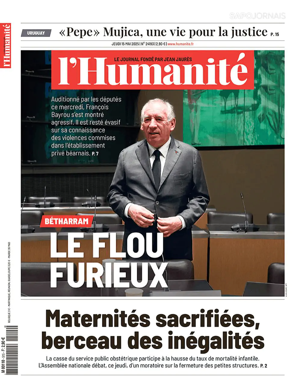 Capa L'Humanité