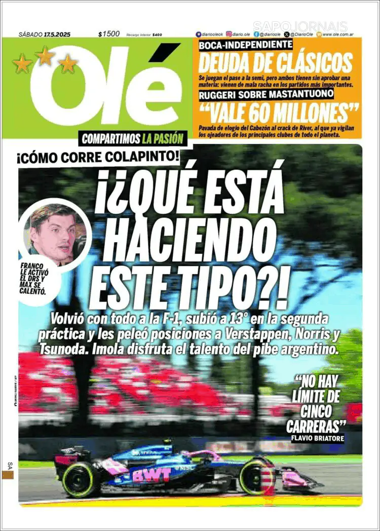 Capa Olé
