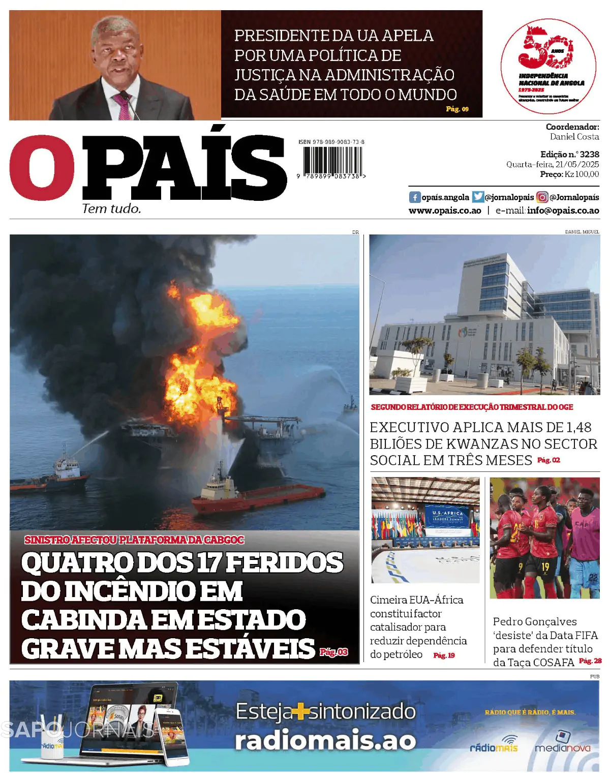 Capa O País