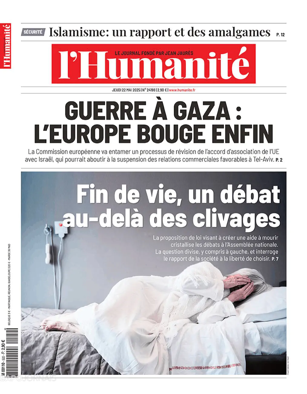 Capa L'Humanité