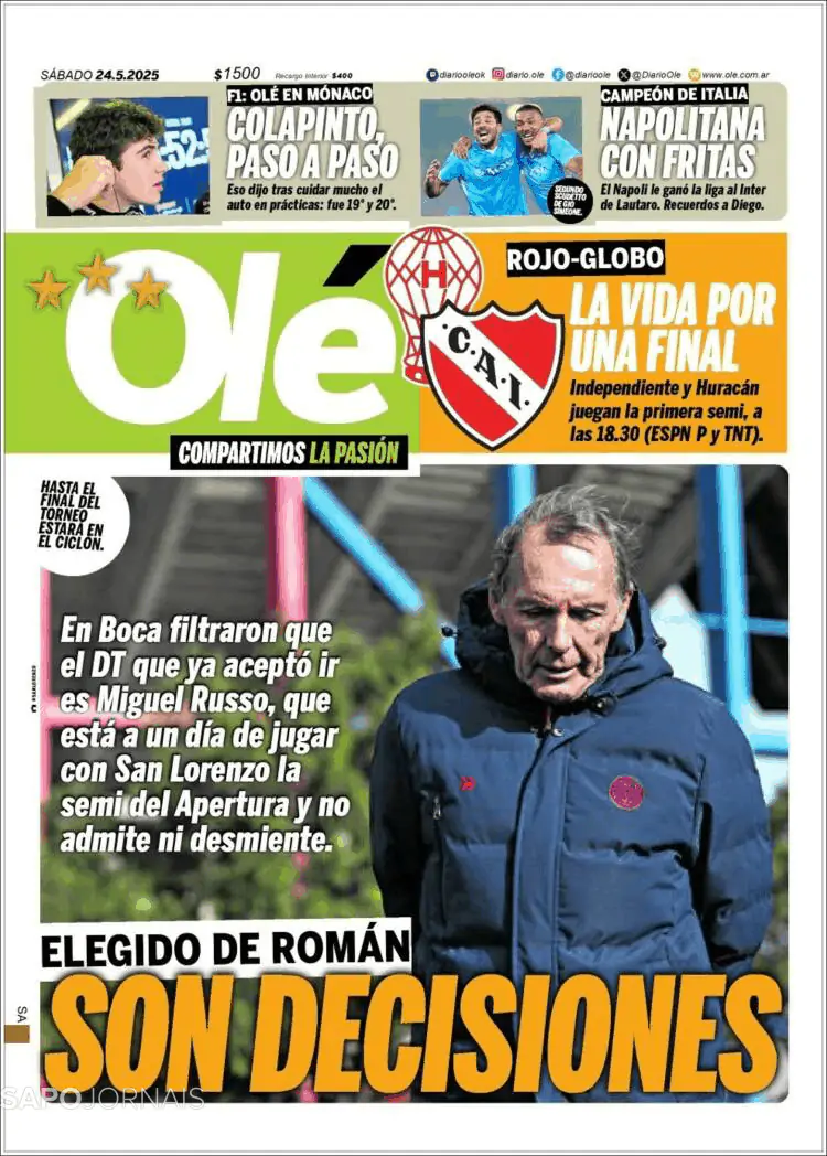 Capa Olé