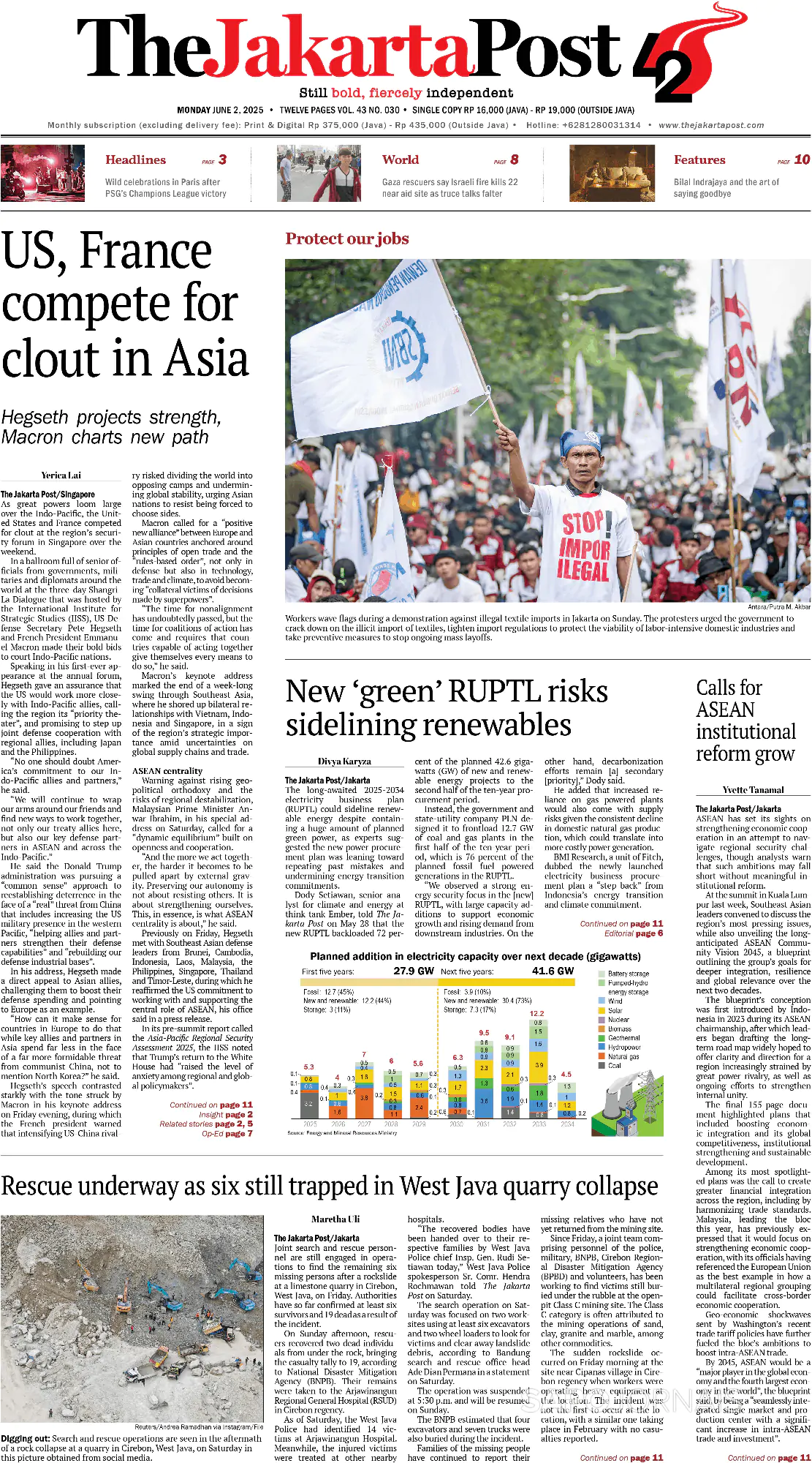 Capa The Jakarta Post