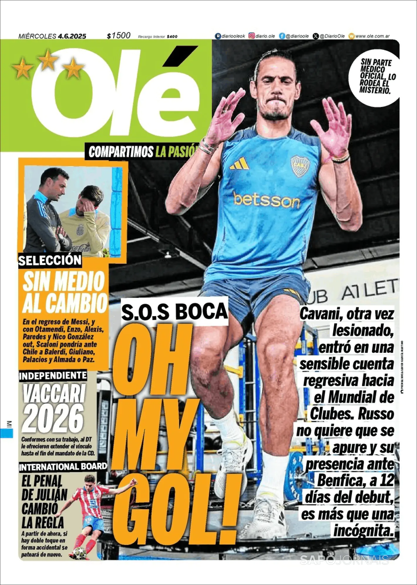 Capa Olé