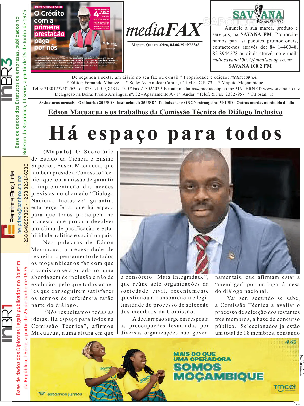 Capa Mediafax
