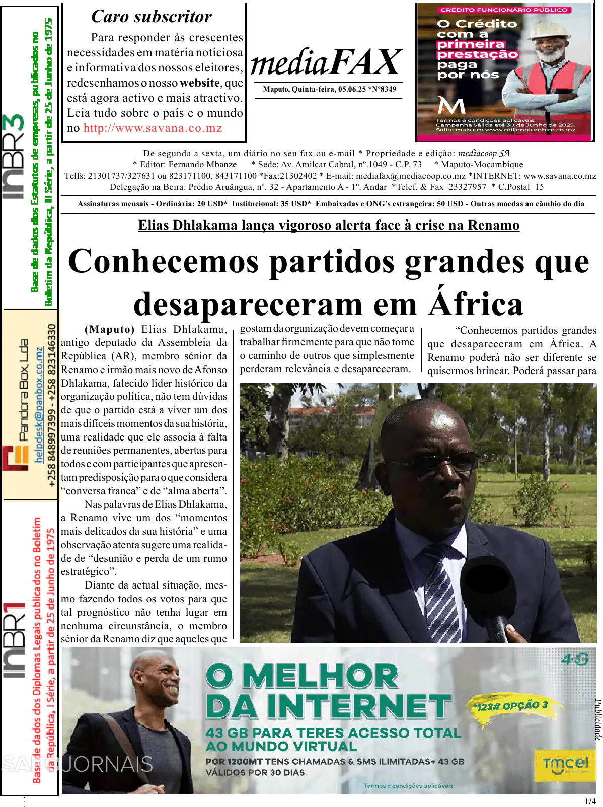 Capa Mediafax