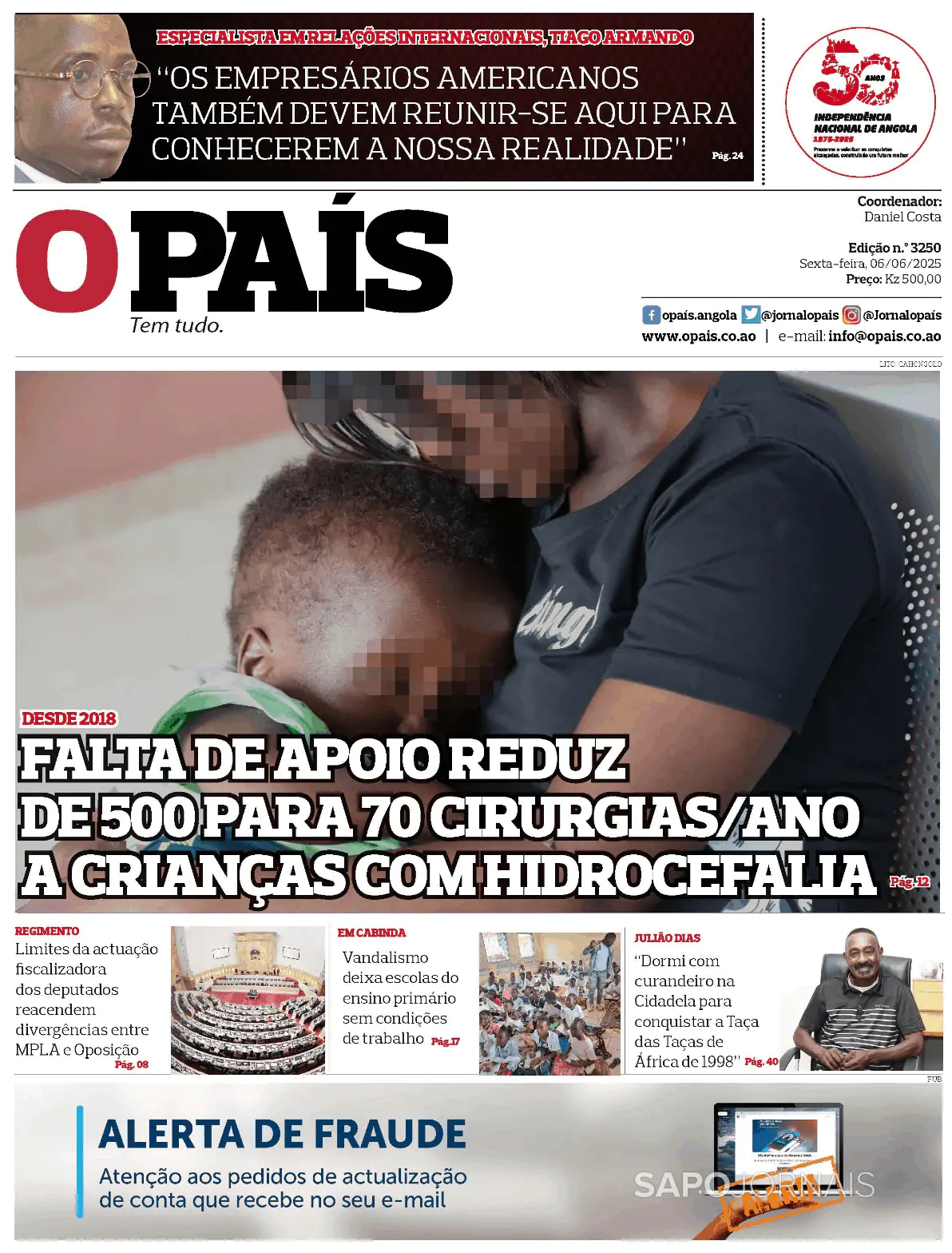 Capa O País