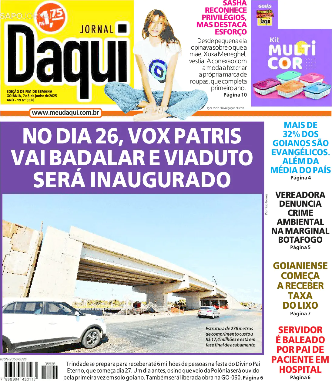 Capa Daqui - O Popular