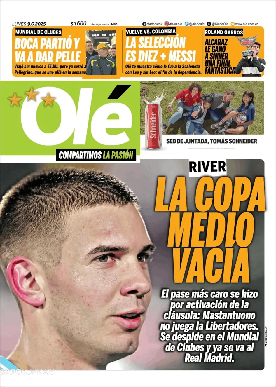 Capa Olé