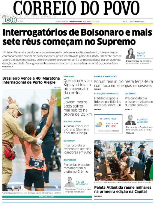 Capa Correio do Povo