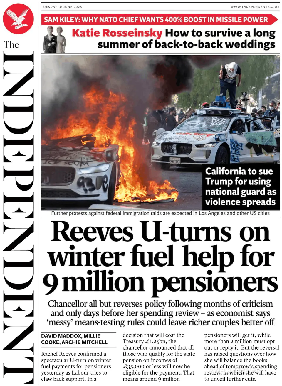 Capa The Independent