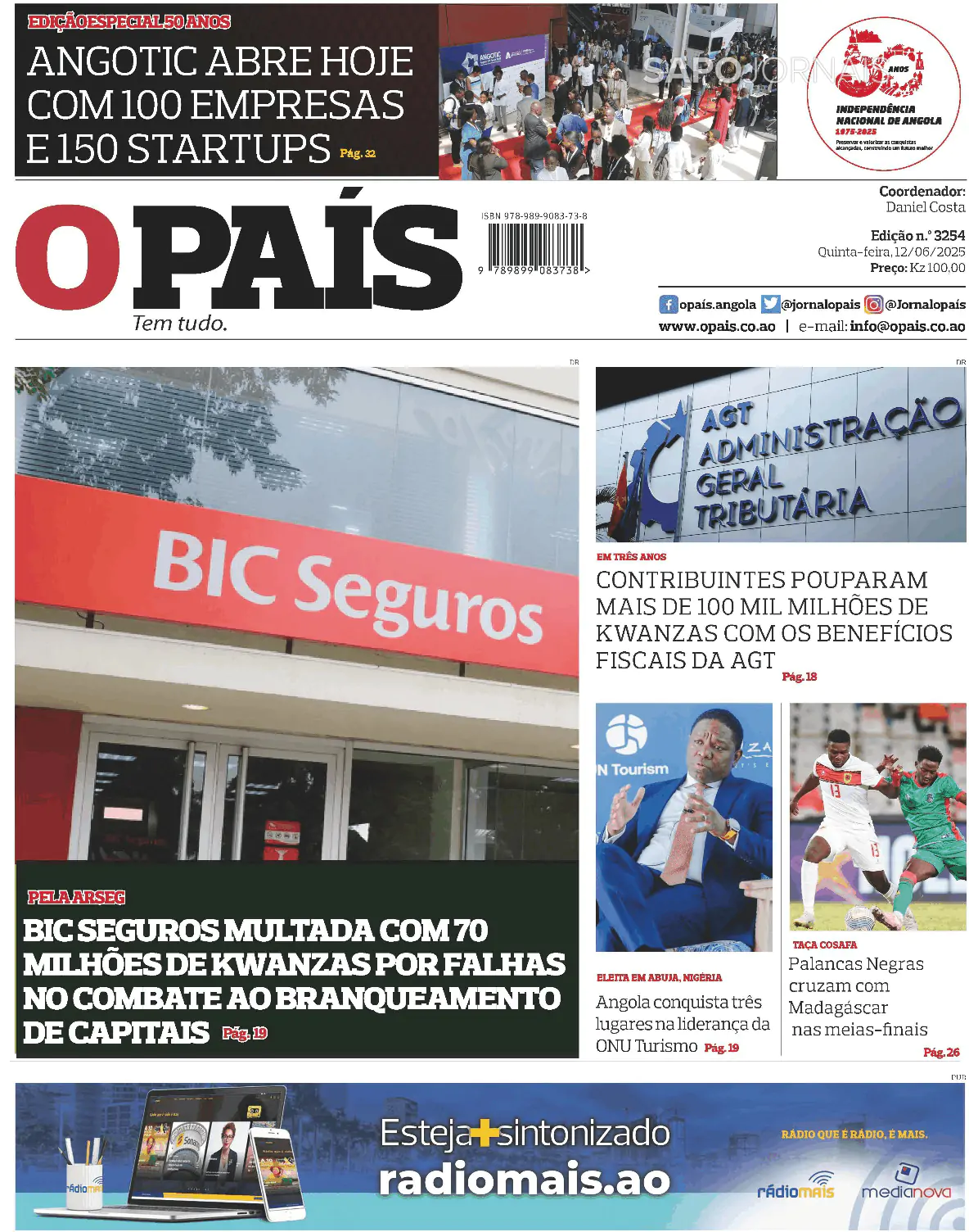 Capa O País